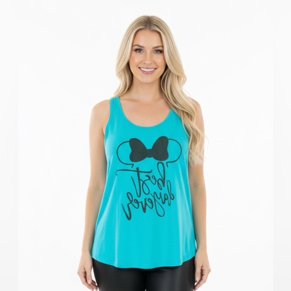 Disneyworld Minnie Mouse large graphic tank top - Picture 1 of 5
